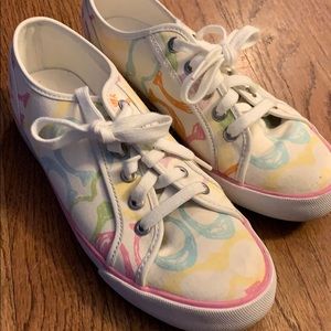 Rainbow Coach shoes 🌈